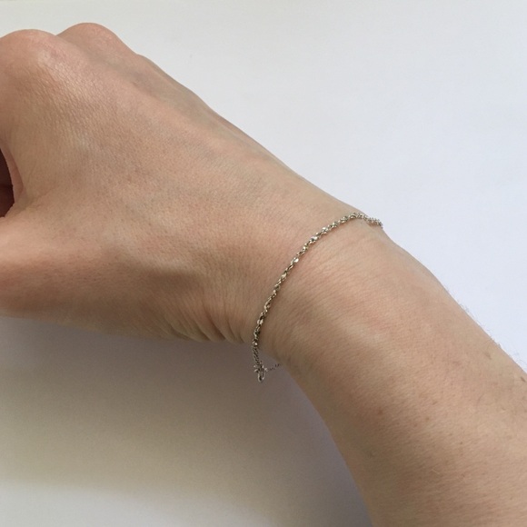 Jewelry - 925 Sterling Silver Chain Bracelet
